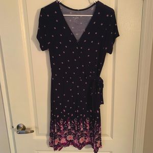 Francesca’s patterned dress